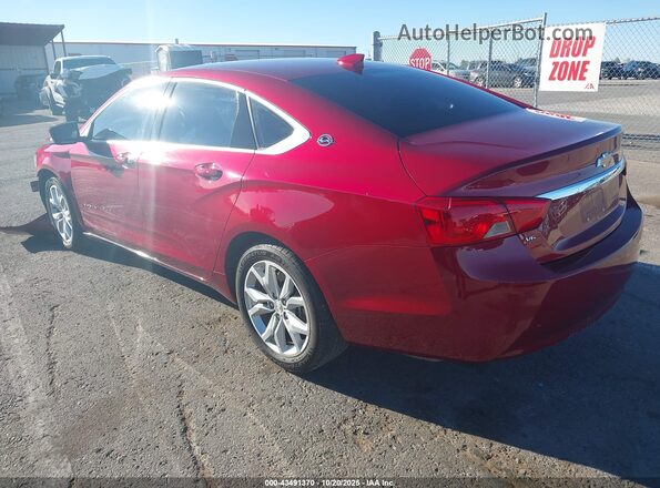 1G11Z5S33LU115048 2020 CHEVROLET IMPALA Красный Задняя левая четверть