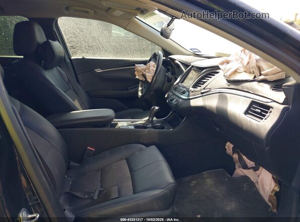 1G11Z5S37LU112508 2020 CHEVROLET IMPALA Черный Вид салона спереди