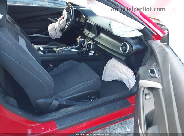 1G1FB1RS0L0109005 2020 CHEVROLET CAMARO Red Вид салону спереду