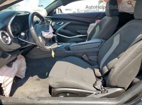 1G1FB1RS3L0118121 2020 CHEVROLET CAMARO Black Vista interior delantera