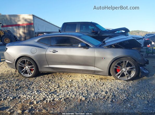 1G1FB1RS3M0100929 2021 CHEVROLET CAMARO Серый Вид задней части салона