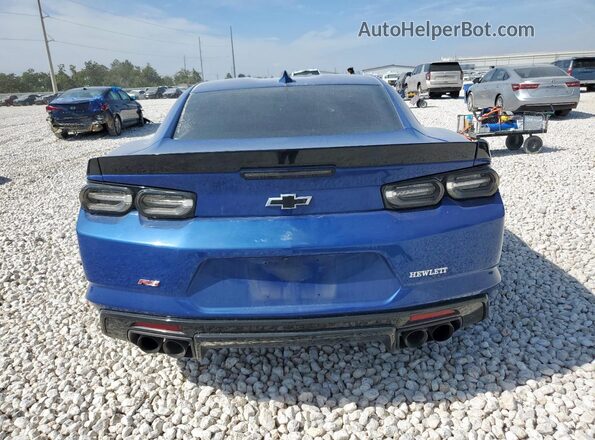 1G1FB1RS3P0109540 2023 CHEVROLET CAMARO Blue Вид ззаду