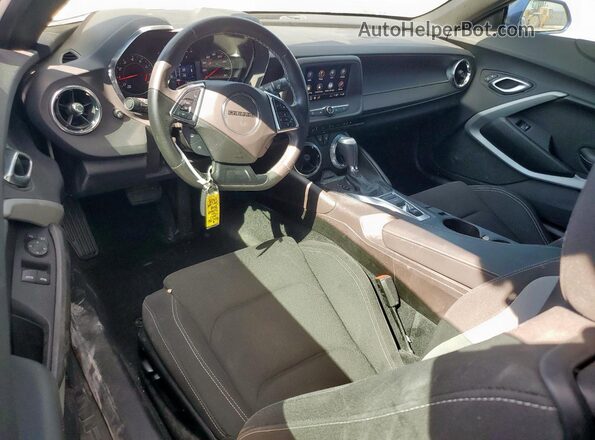 1G1FB1RS3P0109540 2023 CHEVROLET CAMARO Blue Вид панелі приладів