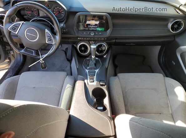 1G1FB1RS6L0148293 2020 CHEVROLET CAMARO Gray Vista del salpicadero