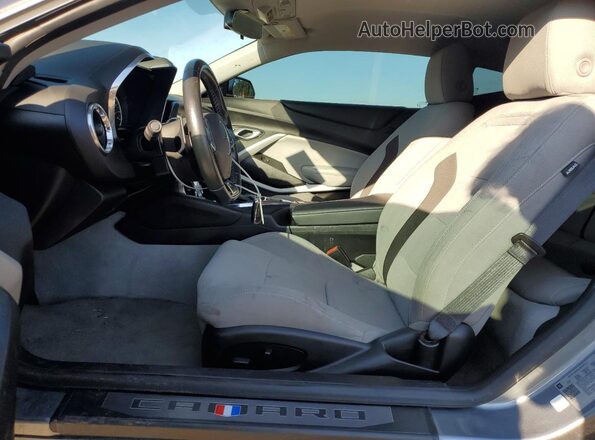 1G1FB1RS6L0148293 2020 CHEVROLET CAMARO Gray Vista interior delantera