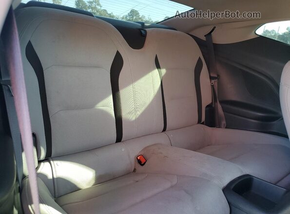 1G1FB1RS6L0148293 2020 CHEVROLET CAMARO Gray Vista de los asientos traseros
