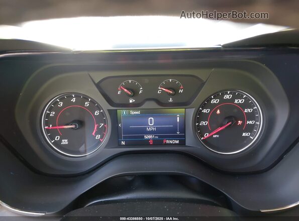 1G1FB1RX2N0123633 2022 CHEVROLET CAMARO Белый Вид задних сидений