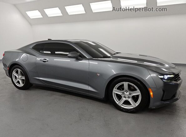 1G1FB1RX8L0122483 2020 CHEVROLET CAMARO Gray წინა მარჯვენა