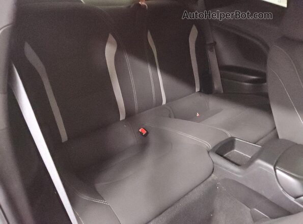 1G1FB1RX8L0122483 2020 CHEVROLET CAMARO Gray უკანა სავარძლების ხედი