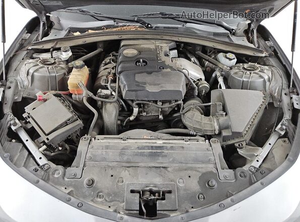1G1FB1RX8L0122483 2020 CHEVROLET CAMARO Gray უკანა სალონის ხედი