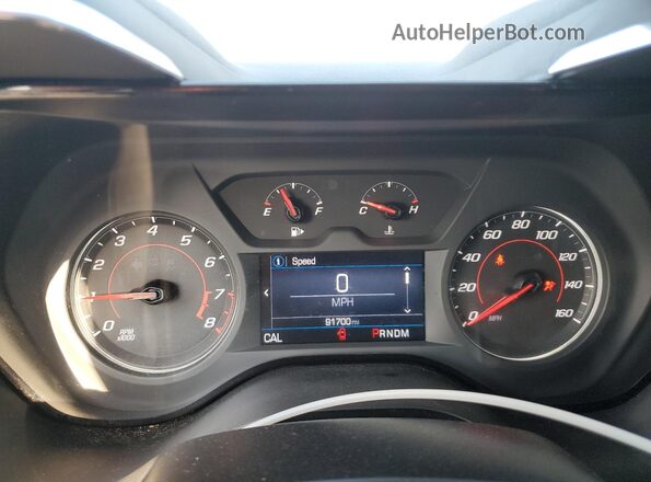 1G1FB3DS4L0110340 2020 CHEVROLET CAMARO Gray Սարքավորումների վահանակի տեսք