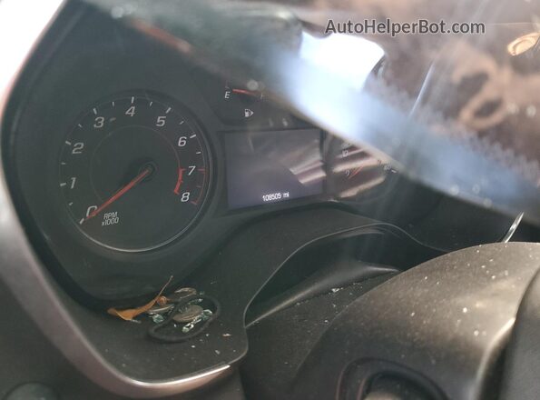 1G1FB3DS8L0122796 2020 CHEVROLET CAMARO Green ხელსაწყოთა პანელის ხედი