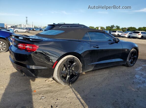 1G1FB3DX1P0158685 2023 CHEVROLET CAMARO Черный Задняя правая четверть