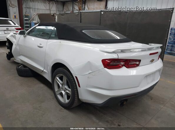 1G1FB3DX2L0131926 2020 CHEVROLET CAMARO White Trasero izquierdo