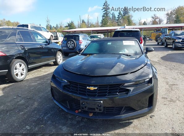 1G1FB3DX4P0148166 2023 CHEVROLET CAMARO Black ხელსაწყოთა პანელის ხედი