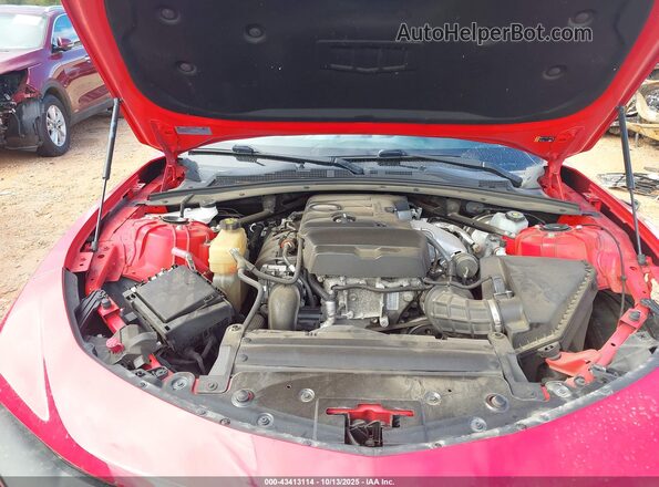 1G1FB3DX8L0118680 2020 CHEVROLET CAMARO Red უკანა ხედი