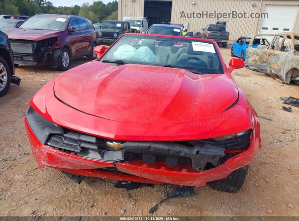 1G1FB3DX8L0118680 2020 CHEVROLET CAMARO Red ხელსაწყოთა პანელის ხედი