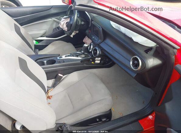 1G1FB3DX8L0118680 2020 CHEVROLET CAMARO Red წინა სალონის ხედი