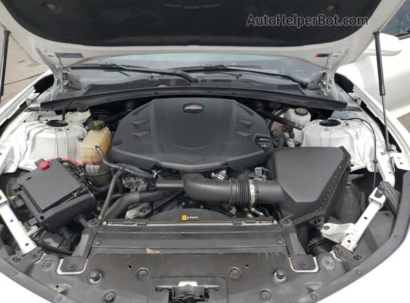 1G1FD1RS3M0139675 2021 CHEVROLET CAMARO White Вид задньої частини салону