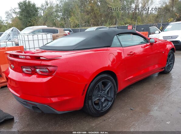 1G1FD3DX7N0101608 2022 CHEVROLET CAMARO Red 