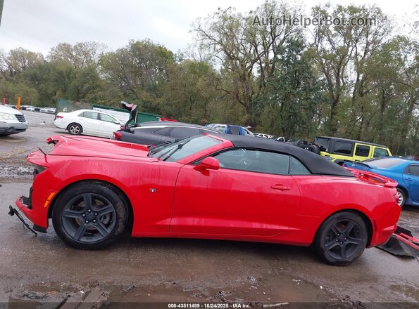 1G1FD3DX7N0101608 2022 CHEVROLET CAMARO Red 