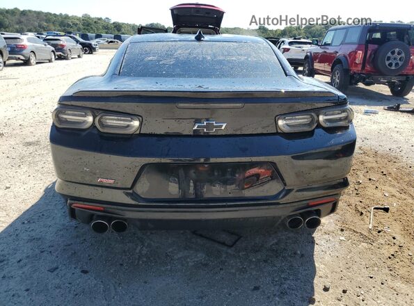 1G1FE1R79M0136689 2021 CHEVROLET CAMARO Black Rear view