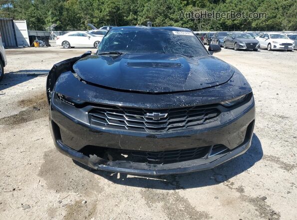 1G1FE1R79M0136689 2021 CHEVROLET CAMARO Black Front view