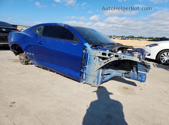 1G1FF1R76M0136095 2021 CHEVROLET CAMARO Blue Przód prawy