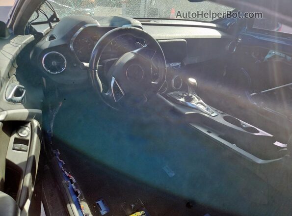 1G1FF1R76M0136095 2021 CHEVROLET CAMARO Blue Widok deski rozdzielczej