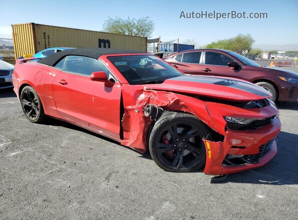 1G1FF3D78N0100915 2022 CHEVROLET CAMARO Red Delantero derecho
