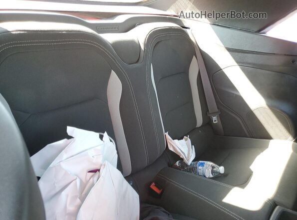 1G1FF3D78N0100915 2022 CHEVROLET CAMARO Red Vista de los asientos traseros