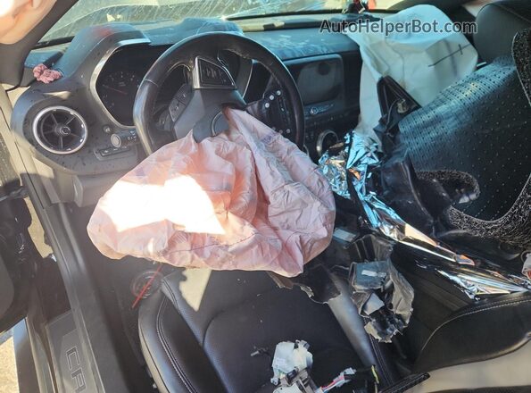 1G1FH1R75L0137523 2020 CHEVROLET CAMARO Black Dashboard view