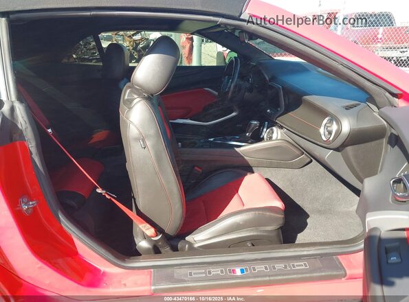 1G1FH3D70P0152360 2023 CHEVROLET CAMARO Red Սալոնի դիմացի տեսք