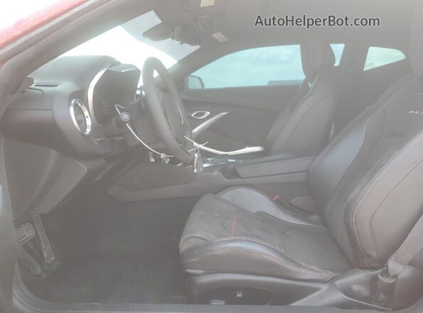 1G1FK1R69M0105586 2021 CHEVROLET CAMARO Red Սալոնի դիմացի տեսք