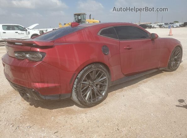 1G1FK1R69M0105586 2021 CHEVROLET CAMARO Red Հետևի աջ
