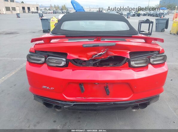 1G1FK3D66M0121506 2021 CHEVROLET CAMARO Red 