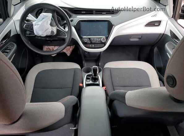 1G1FW6S08L4114813 2020 CHEVROLET BOLT Gray Dashboard view