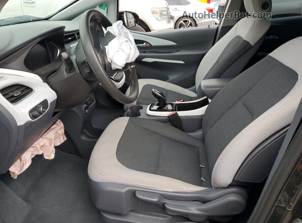 1G1FW6S08L4114813 2020 CHEVROLET BOLT Gray Front interior view
