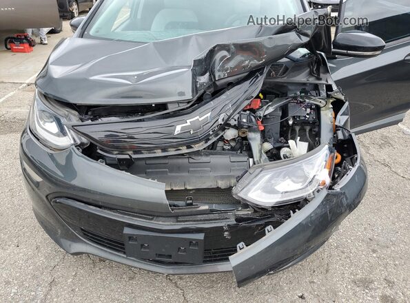1G1FW6S08L4114813 2020 CHEVROLET BOLT Gray Rear interior view