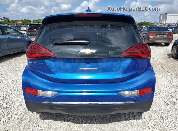 1G1FY6S04L4127326 2020 CHEVROLET BOLT Blue Rear view