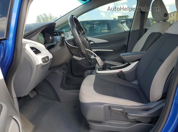 1G1FY6S04L4127326 2020 CHEVROLET BOLT Blue Front interior view