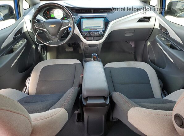1G1FY6S04L4127326 2020 CHEVROLET BOLT Blue Dashboard view