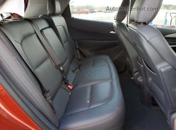 1G1FZ6S02L4112482 2020 CHEVROLET BOLT Red Rear seats view