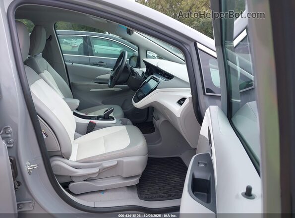 1G1FZ6S04L4110586 2020 CHEVROLET BOLT Gray Front interior view