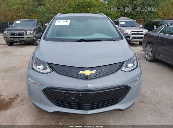1G1FZ6S04L4110586 2020 CHEVROLET BOLT Gray Instrument cluster view
