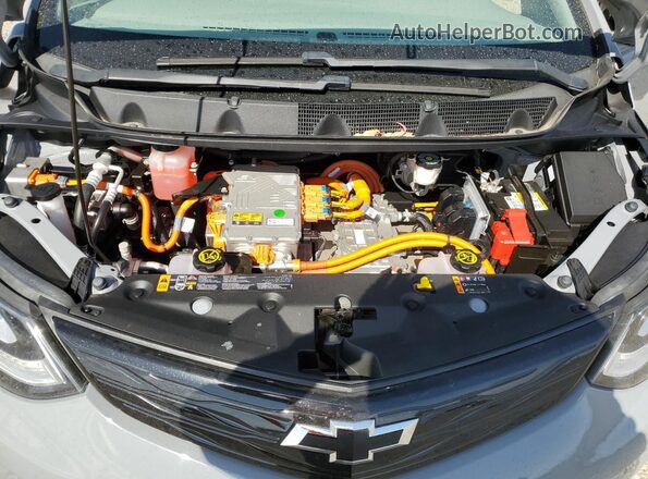 1G1FZ6S08L4126869 2020 CHEVROLET BOLT Gray Rear interior view