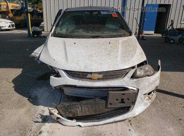 1G1JD5SB0L4105471 2020 CHEVROLET SONIC White Դիմացի տեսք