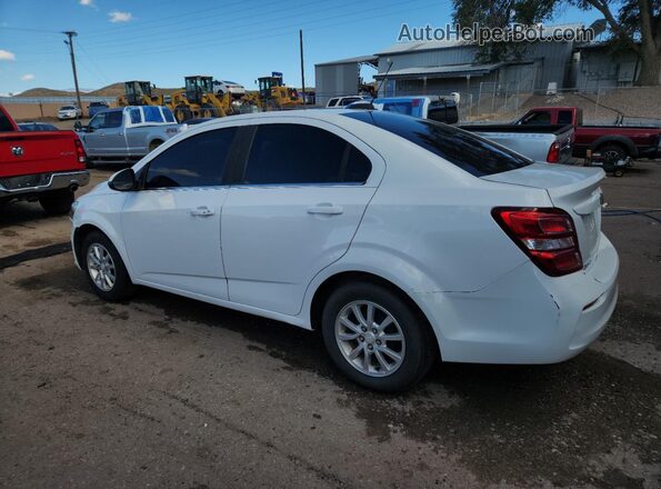 1G1JD5SB3L4100927 2020 CHEVROLET SONIC White Rear left