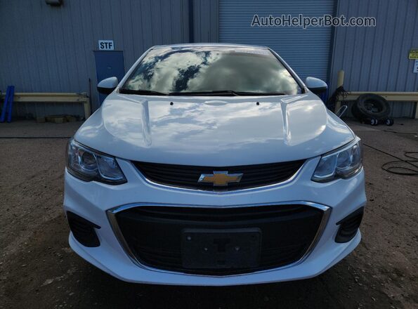 1G1JD5SB3L4100927 2020 CHEVROLET SONIC White Front view