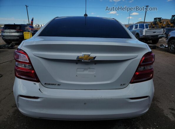 1G1JD5SB3L4100927 2020 CHEVROLET SONIC White Rear view